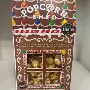 Popcorn Shed – Gingerbread Caramel Popcorn (80g)