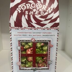 Popcorn Shed – Candy Cane Peppermint Caramel Popcorn (80g)