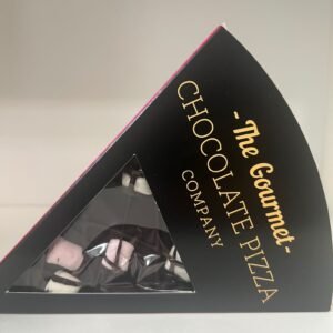 Devilishly Dark Chocolate Pizza Slice