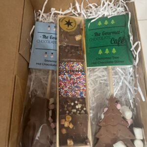 Hot Chocolate & Nibbled Gift Box