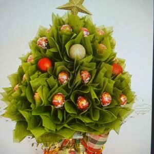 Christmas Tree with Lindt Chocolates and Baubles